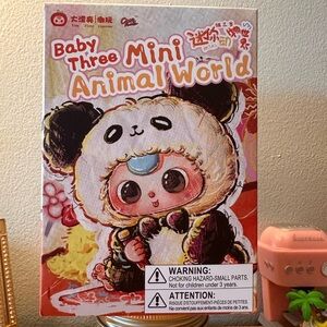 Baby Three Mini Animal World-UNOPENED